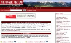 Mieming Links - Webkatalog Mieminger Plateau